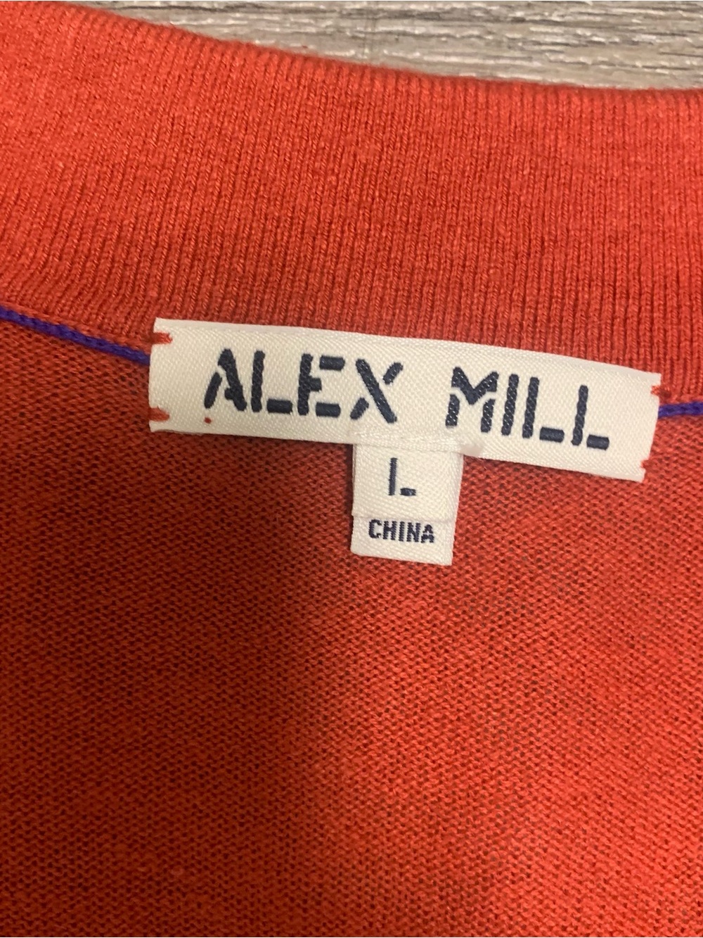 Alex Mill Aldrich Knit Button Up Camp Shirt Cotton & Hemp Mens Large - Picture 2 of 3